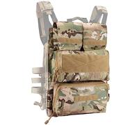 ACEXIER Tactical Zip-on Panel Zipper-on Pouch Hunting Bag Airsoft Molle Plate Carrier For AVS JPC 2.0 CPC Emerson Vest