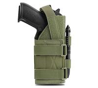 ACEXIER Universal Tactical Molle Pistol Gun Holster Adjustable Handgun Holster for 9mm G1ock 1911 G17 18 19 26 34, Ruger LCP, Beretta