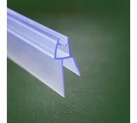 Acezanble Bath Shower Screen Door Seal Strip for 5-6mm Glass Thickness 23mm Seals Gap (Type 2)