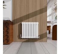 Acezanble Horizontal Designer Radiator 2 Column 600x624mm - White