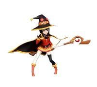 Acfigure God’s Blessing on This Wonderful World Anime Figure Megumin 19/25CM Standing Position Figures Statue Toy Model for Daily Decoration and Collectible Gift (Megumin lean forward)