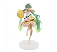 Acfigure Miku Anime Figure Cartoon Character Sleeping Beauty Style Height 20.5cm PVC Statue Model for Collection and Desktop Display