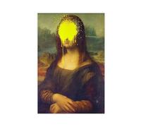 ACFTAIN Gioconda Mona Lisa Altered Vintage Portrait Feminism2 Canvas Wall Art Posters And Prints Room Aesthetic Bedroom Office Decor 20" L X 30" W