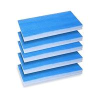 Acfthepiey Airbrush Airbrush Booth Filter Set, Fiberglass Booth Replace Filter Airbrush Filter Compatible Master, 6Pcs