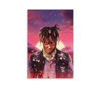 ACHBGTMQ Legends Never Die Juice WrldPoster Canvas Art Oil Painting Wall Painter Home Decorative Music Album Celebrity Decorative Painting Classical Decorative Wall ArtUnframe-style20x30inch(50x75cm)