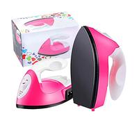 ACHENYUANYUAN Mini Heat Press Small Iron Portable Heat Press Machine Mini Craft Iron with Charging Base Accessories for DIY T-Shirts, Shoes, Bag and Hats Heat Transfer Vinyl Projects