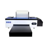 ACHI DTF Printer with Preheating Function, High Resolution 5760x1440 DPI, Industrial Print Quality, Automatic White Ink Mixing, A3 Size Support