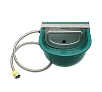 Achicklead Automatic Water Bowl with Stainless Steel Lid, Livestock Waterer for Cattle Horse Goat Sheep Dog, 39.37 Inch Pipe