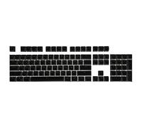 AchidistviQ 108 PBT Keycap Set Backlit Keycaps for DIY Mechanical Keyboard,Replacement Bouton Kepcaps - Black