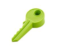 AchidistviQ Novelty Stopper Silicone Rubber Key Decor Door Stop Wedge for Baby Protection Key silicone door resistance windproof door stop child baby anti-pinch security door card Green