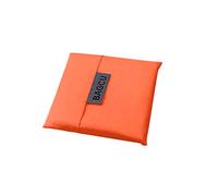 AchidistviQ Portable Folding Shopping Bag Large Capacity Tote Reusable Square Handle Handbag Orange