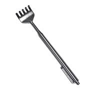 AchidistviQ Stainless Telescopic Portable Extendable Handy Pocket Pen Clip Back Scratcher Stainless Steel Telescopic Scratcher