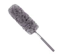 AchidistviQ Telescopic Extend Microfiber Duster Dusting Brush Desk Car Soft Cleaning Tool Dust Removal Static Electricity Magic Stainless Steel Extended Dust Removal Grey