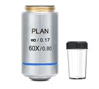 Achieve Clear Observations with a 60X Magnification Achromatic Microscope Objective Lens