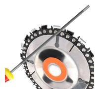 Achieve Precision Cuts with This 3pcs Round Chainsaw File Set Made of Strong High Carbon Steel, for Various Applications (4.0mm)