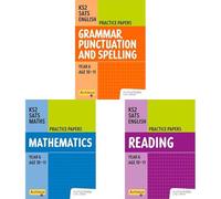 Achieve SATs: KS2 Grammar Maths English Practice Papers Bundle for the 2027 SATs tests