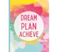 Achieve Your Dream Self-Help Journal, set multiple goals & measure weekly progress 118 weeks (2+ years), 8.5" x 11 " for adults, women, & and teens: gray shade 'color'-coded