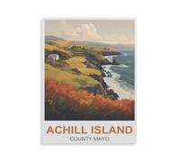 Achill Island County Mayo，Puzzle 1000 Pieces Paper Puzzle Adult Children'S Educational Toy Family Decompression Game（38x26cm）-GY55