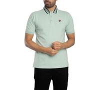 Achille Heritage Tape Basic Polo Shirt Surf Spray L