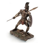 Achilles Greek Hero of the Trojan War Cold Cast Bronze 9 Inch Tall