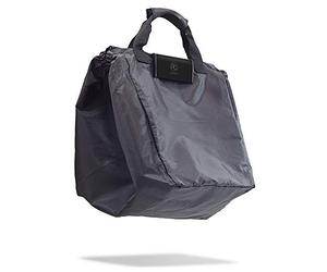 achilles Shopping Trolley Bag Foldable, for Hanging, Shopper, Trolleys (Black, 54x35x39 cm)