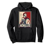 Achilles Spartan Hero Ancient Greek Warrior Pullover Hoodie