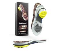 Achilles Tendonitis Insoles for Men & Women: Orthopedic Insoles with Ultra-Cushioned Heel Support to Combat Pain from Heel Spurs and Plantar Fasciitis - H: Men 8.5-9 | Women 10-10.5 (295mm)