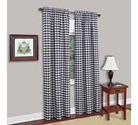 Achim Home Furnishings Buffalo Check Panel - 42x84 - Navy