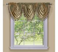 Achim Home Furnishings, Earth Ombre Waterfall Valance