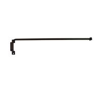 Achim Home Furnishings Hard Window Rods, Stainless Steel, Bronze, 20-36