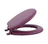 Achim Home Furnishings TOVYSTBU04 17-Inch Fantasia Standard Toilet Seat, Soft Burgundy