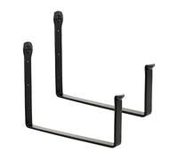 Achla Designs Wall Brackets, Iron, Black, 12-Inch
