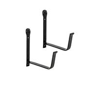 Achla Designs Flower Window Box Planter Bracket, iron, Black, 6-inch