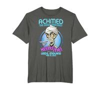 Achmed The Dead Terrorist Leeds, England (2022) T-Shirt, Men's Big and Tall, Asphalt Grey, 4X Tall