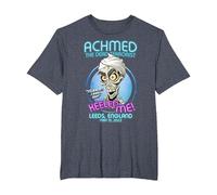 Achmed The Dead Terrorist Leeds, England (2022) T-Shirt, Men's Big and Tall, Heather Blue, 4X Tall
