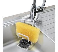 Achoulei Sink Caddy Sink Sponge Holder - Faucet Rack Shower Tray - Fix Around Faucet-kitchen sponge holder for sink Organizer
