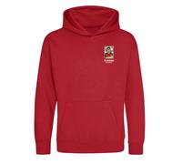 Achraf Hakimi World Cup Sticker Kids Hoodie - Red / 7-8 years