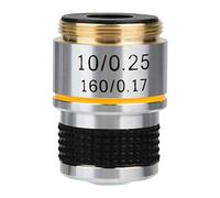 Achromatic Objective Lens for Biological Microscope 40X 160/0.17 - High-Resolution Optical Glass for Clear Imaging and Accurate Analysis in Laboratory Applications
