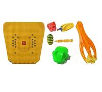 ACi Acupressure Power Mat with Magnets and Pyramids for Pain Relief Useful for Heel Pain - Knee Pain - Leg Pain - Sciatica - Cramps - Migraine - Depression With Acupressure Health Care India - Simply