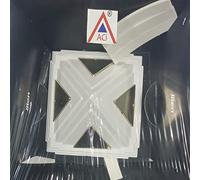 ACi Car Protect 9x9 pre Programmed Pyramid Yantra for Empowers Your Vechicle With Postive Energy Shield for Accident Safety