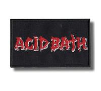 Acid Bath Patch Badge Embroidered Iron on Applique