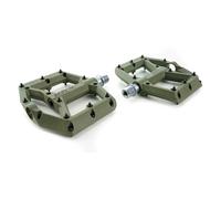 Acid Flat C1-ib Pedals One Size Olive Green