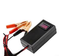 Acid for battery Tester 6V-120V Digital Voltmeter for EV Car Motorcycle Reverse Polarity Protection Compact Design