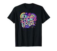 Acid House Music Psychedelic Design T-Shirt