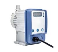 Acid Micro Automatic Chemical Liquid Chlorine Metering Dosing Pump for Water Treatment Electromagnetic Diaphragm High Traffic(1LH-7bar-Blue)