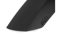 Acid Mud Blocker Long Front Mudguard Silver One Size Black