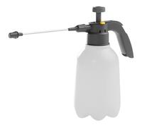 Acid-Resistant 2L Pressure Sprayer, Adjustable Mist & Nozzle, Extended Wand for Gardening & Cleaning, White-Green