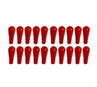 Acid Resistant Rubber Pipette Bulb Red 10 Pack(20PCS)