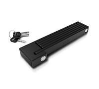 Acid Rigid 100 Pure Folding Lock Silver One Size Black
