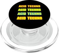 Acid Techno Rave Dance Music Festival PopSockets PopGrip for MagSafe